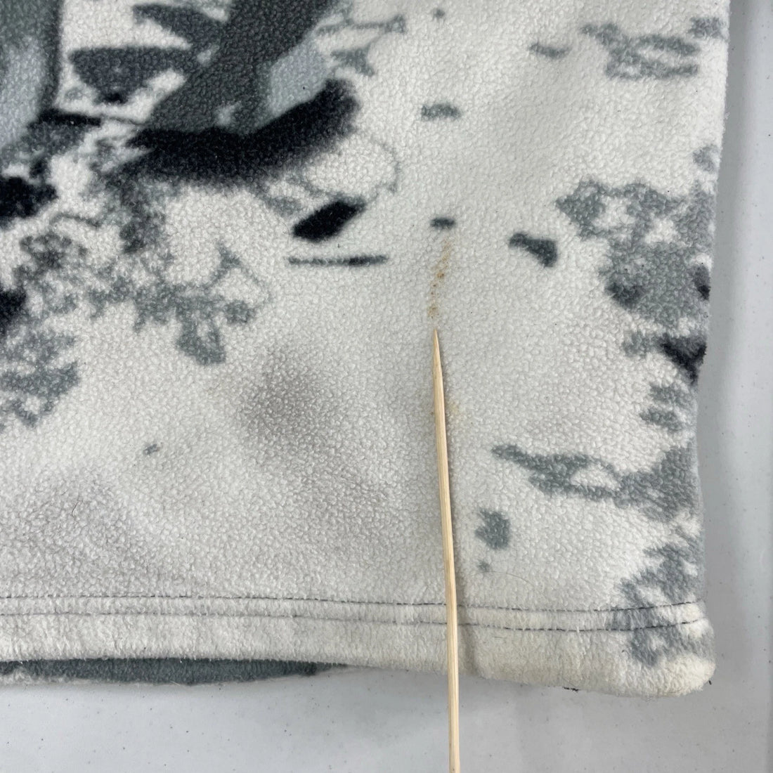 Wolf Forest Mountain Ridge Fleece Jacket Size Large Nature All Over Print