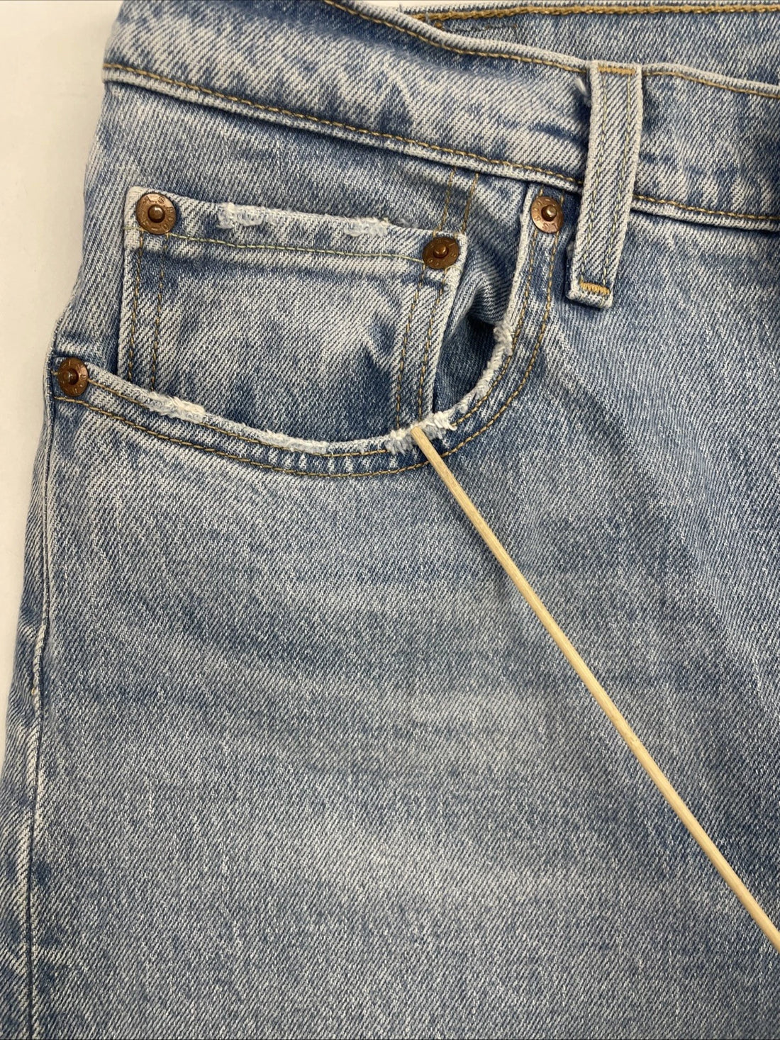 Levi Strauss & Co 501 Denim Jeans Pants Size 28 X 30 Blue