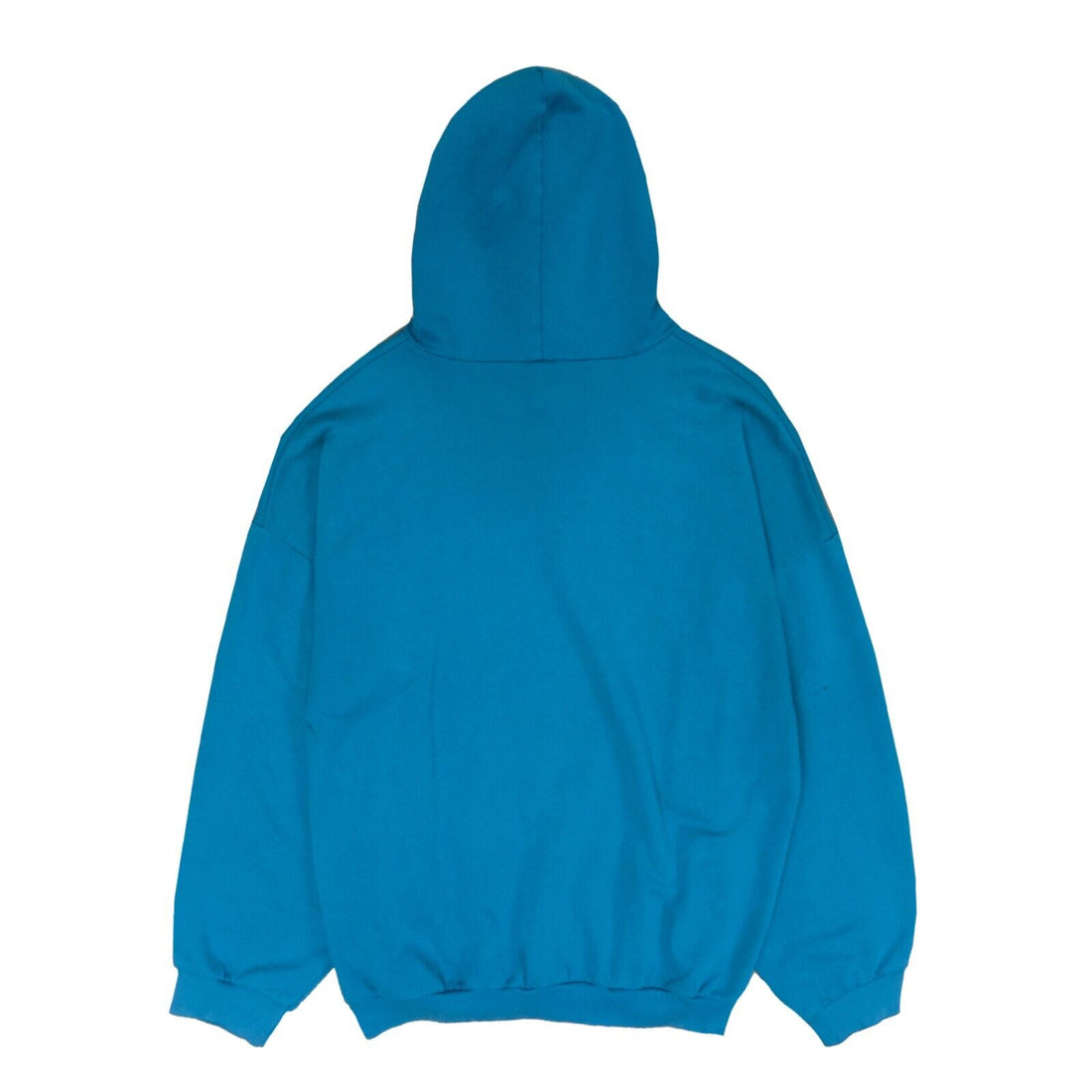 Vintage Nike Sweatshirt Hoodie Size Large Blue Teal Embroidered 80s 90s