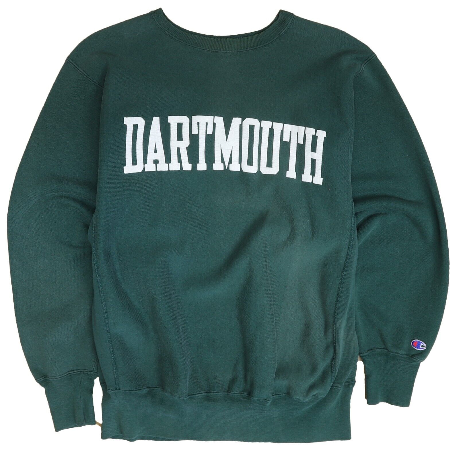Vintage Dartmouth Big Green Champion Reverse Weave Sweatshirt Size XL 90s  NCAA