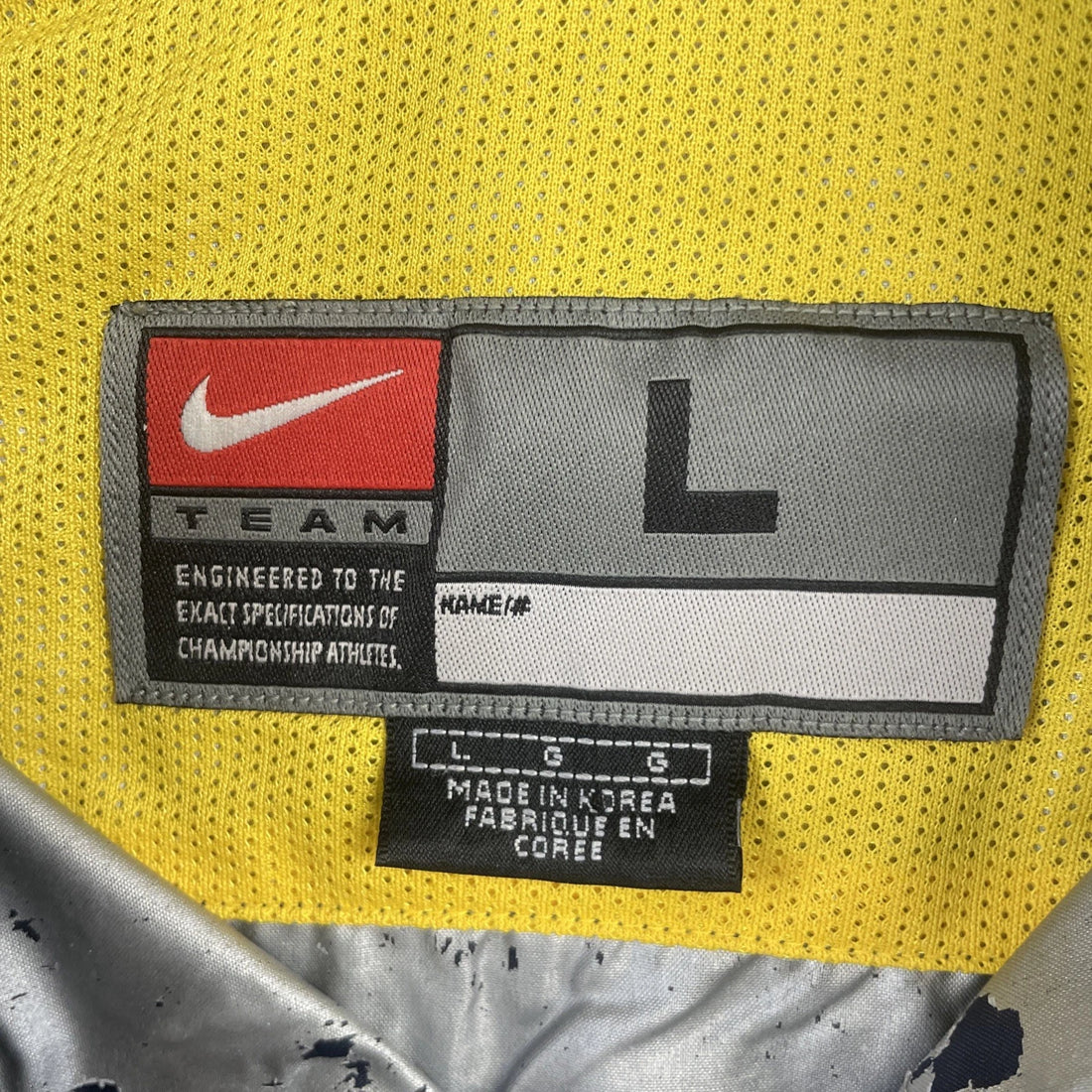 Vintage Michigan Wolverines Nike Windbreaker Light Jacket Size Large NCAA