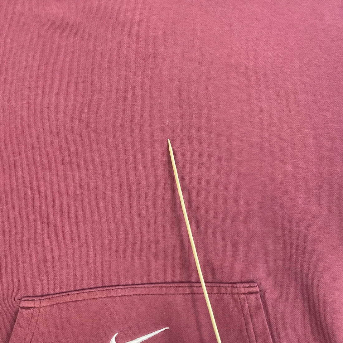 Nike Sweatshirt Hoodie Size Small Embroidered Swoosh Red