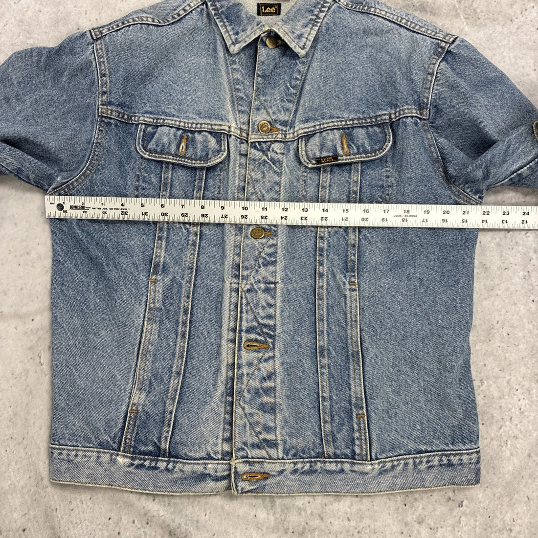 Vintage Lee Denim Jacket Size Large
