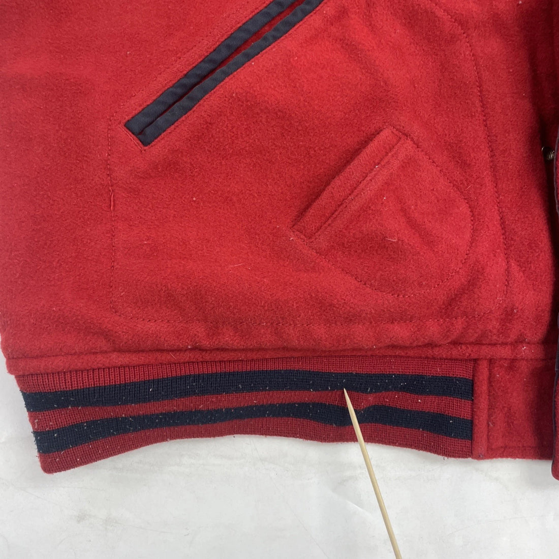 Vintage Akademiks Wool Varsity Jacket Size 2XL Reversible Y2K