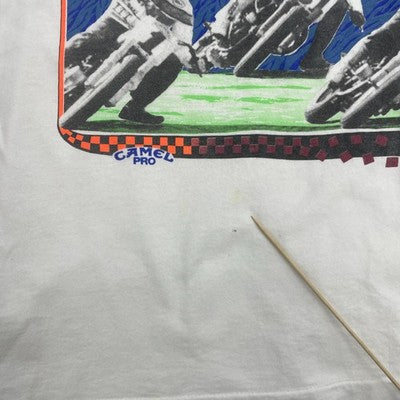 Vintage Dirt Bike Racing USA Camel Pro T-Shirt Size Large 90s