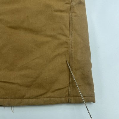 Carhartt Canvas Arctic Work Jacket Size Large Tall Brown