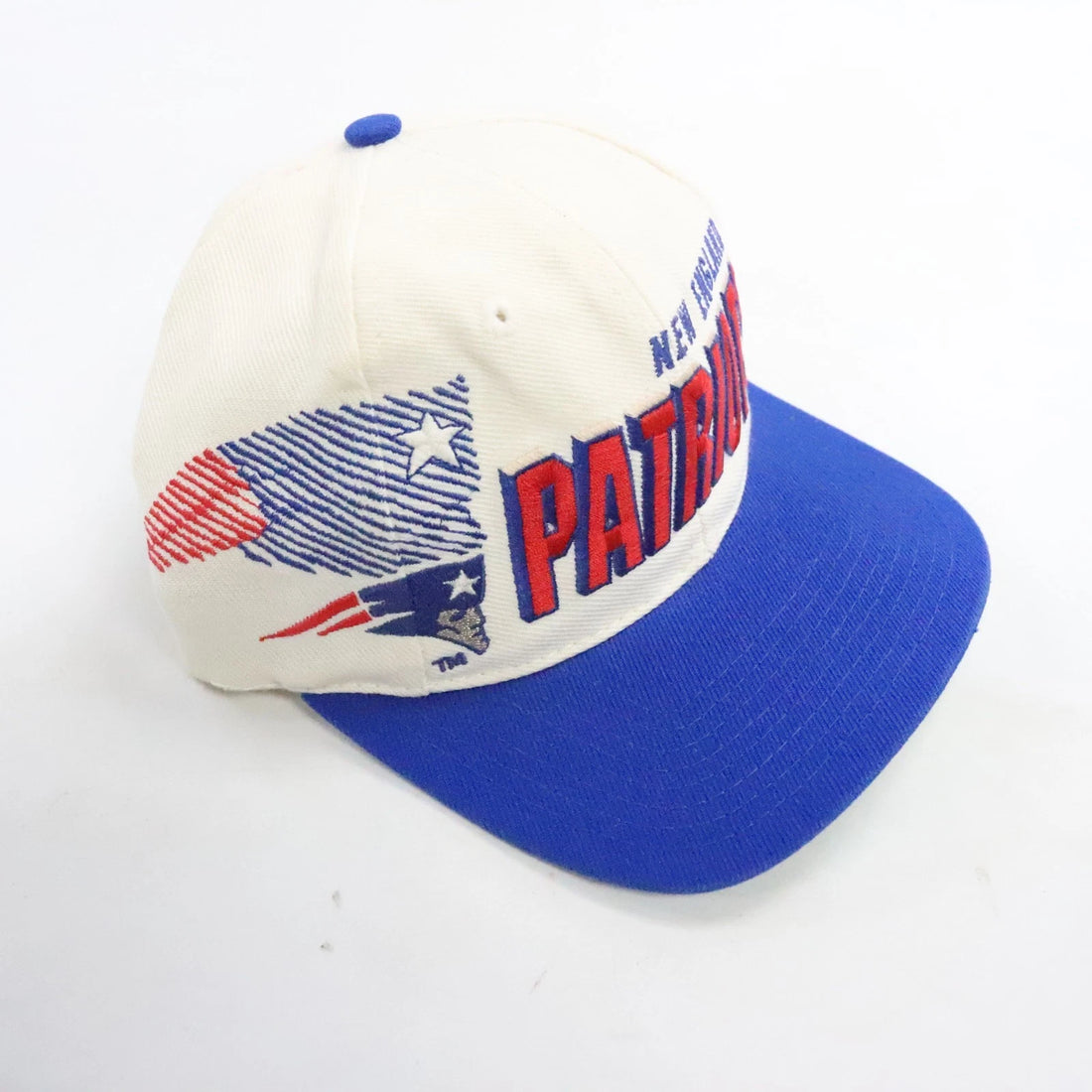 Vintage New England Patriots Wool Shadow Sports Specialties Snapback Hat NFL