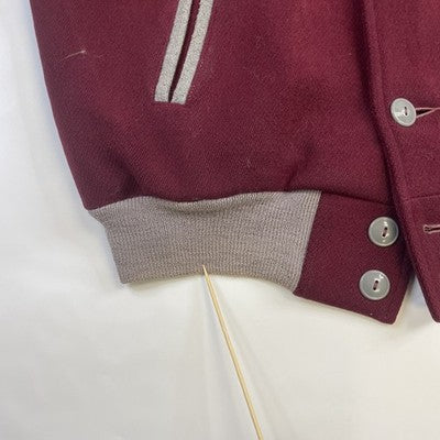Vintage McMaster University Cappelli Wool Varsity Jacket Size Medium 1968 60s