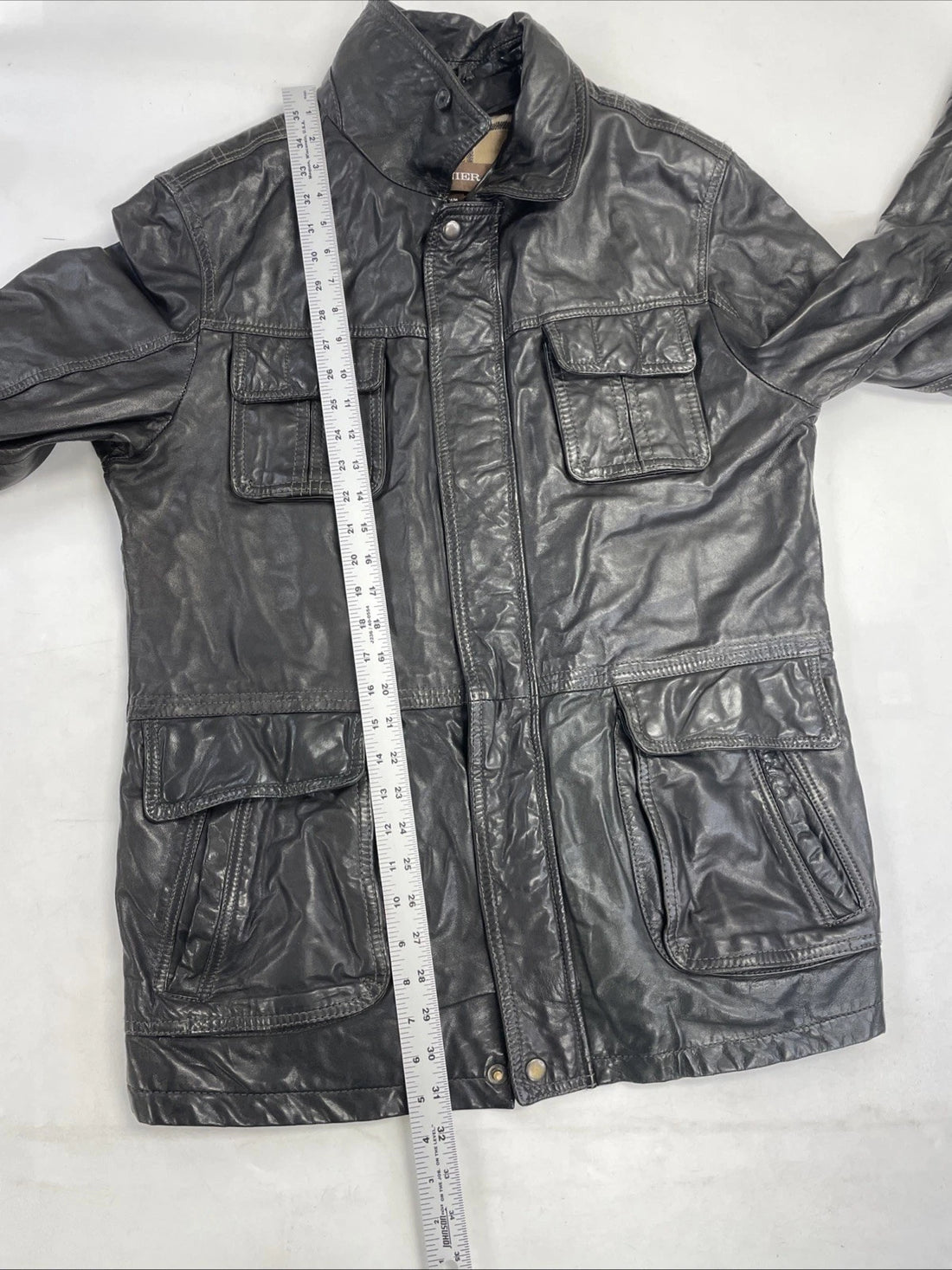 Danier Leather Coat Jacket Size Medium