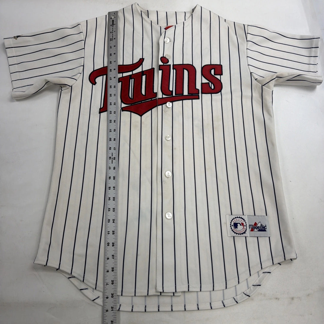 Vintage Minnesota Twins Joe Mauer Majestic Jersey Size Medium MLB