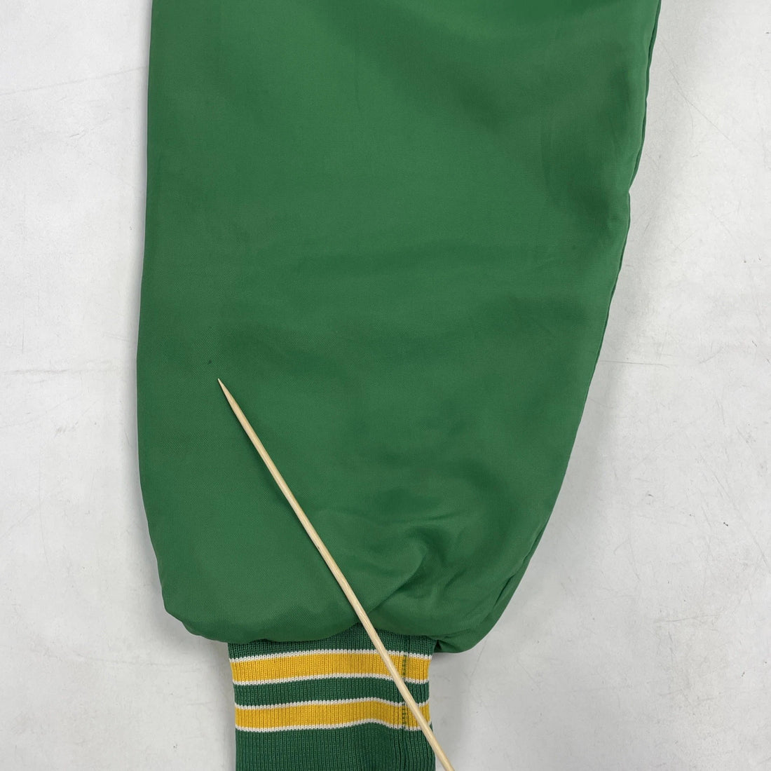 Vintage King Louie Bomber Jacket Size Medium Green