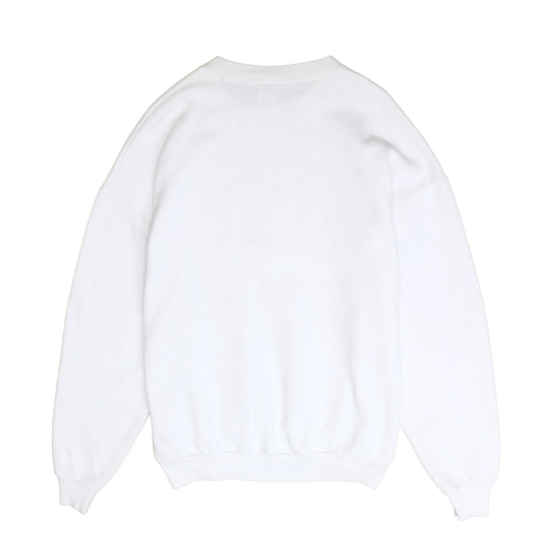 Vintage America Big Spell Out Sweatshirt Crewneck Size XL White USA 90s