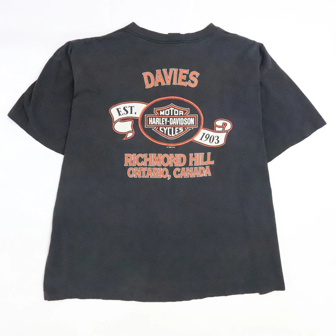 Vintage Harley Davidson Eagle T-Shirt Size 3XL 1996 90s