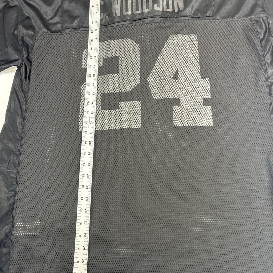 Vintage Oakland Raiders Charles Woodson Reebok Jersey Size 2XL NFL