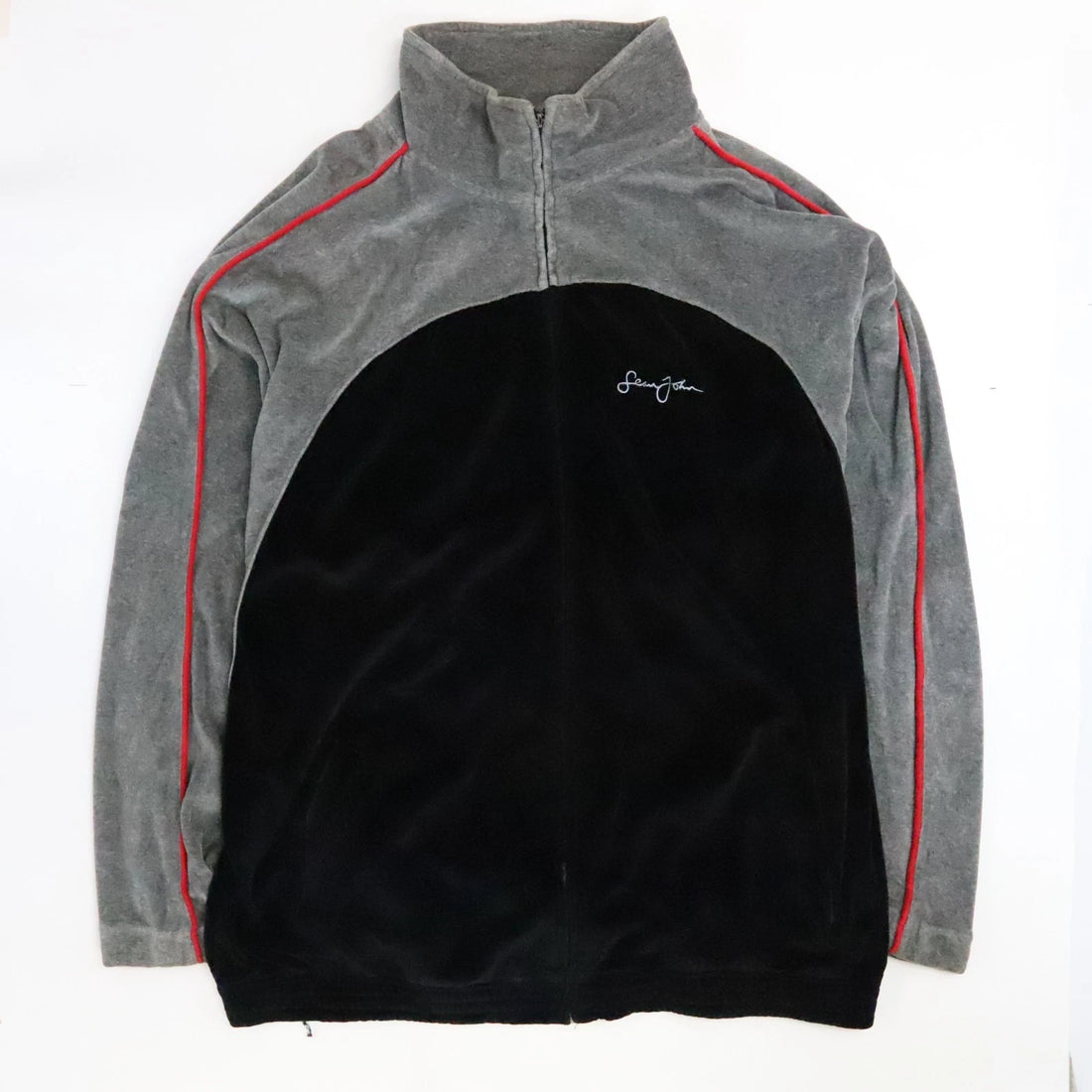 Vintage Sean John Velour Track Jacket Size 3XL Y2K