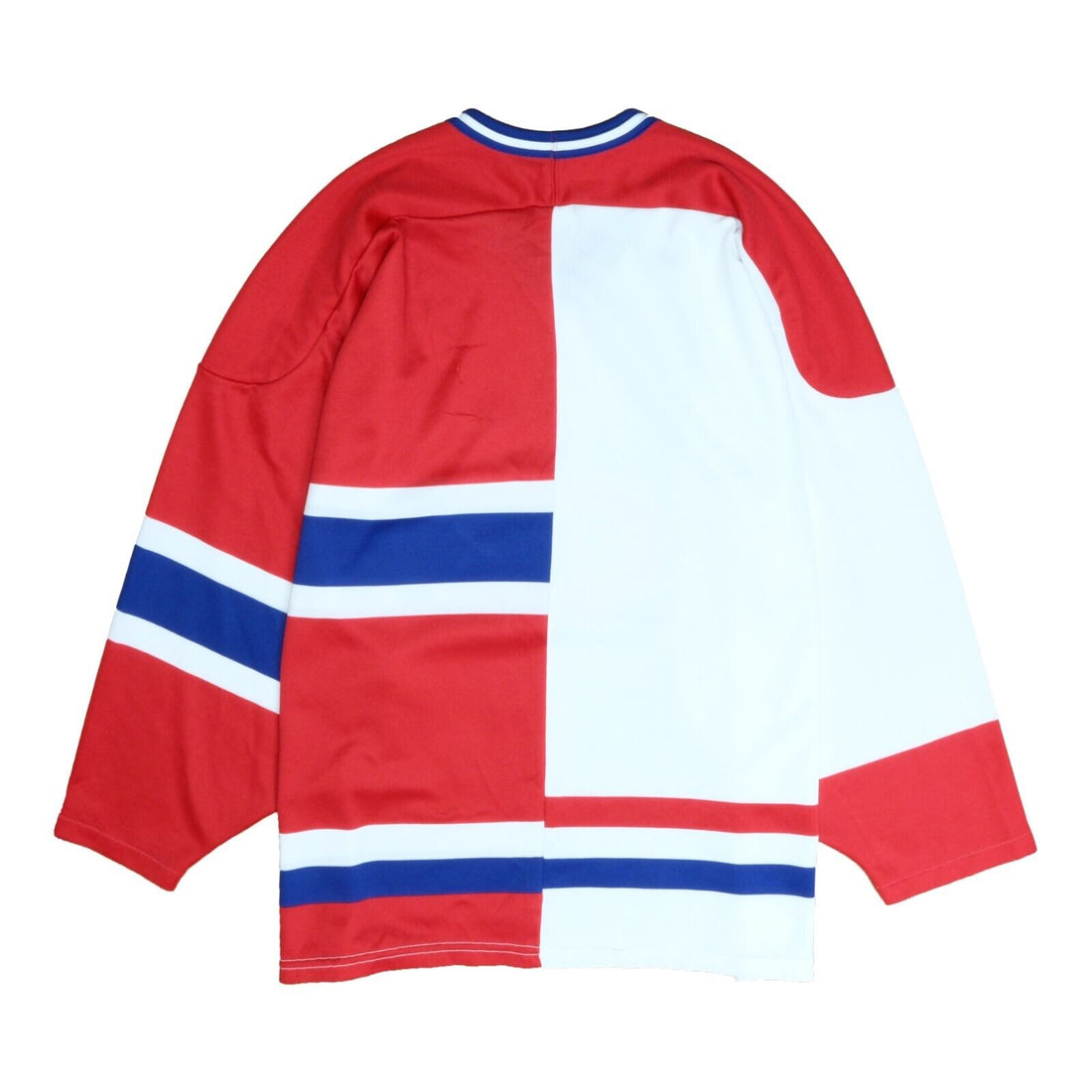 Vintage Montreal Canadiens CCM Maska Hockey Jersey Size 2XL Split 90s NHL