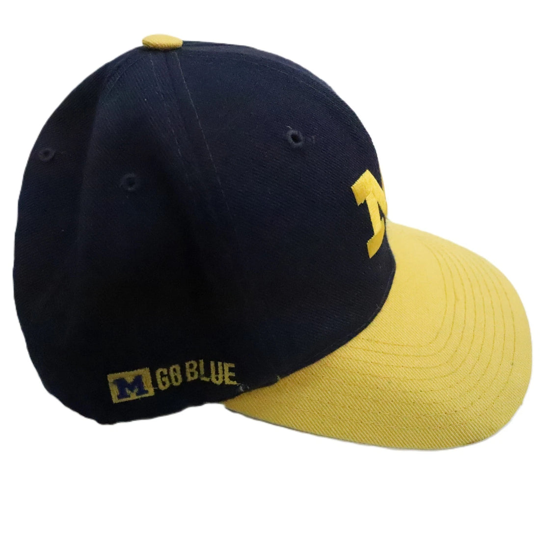Vintage Michigan Wolverines American Needle Blockhead Snapback Hat Cap OSFA NCAA