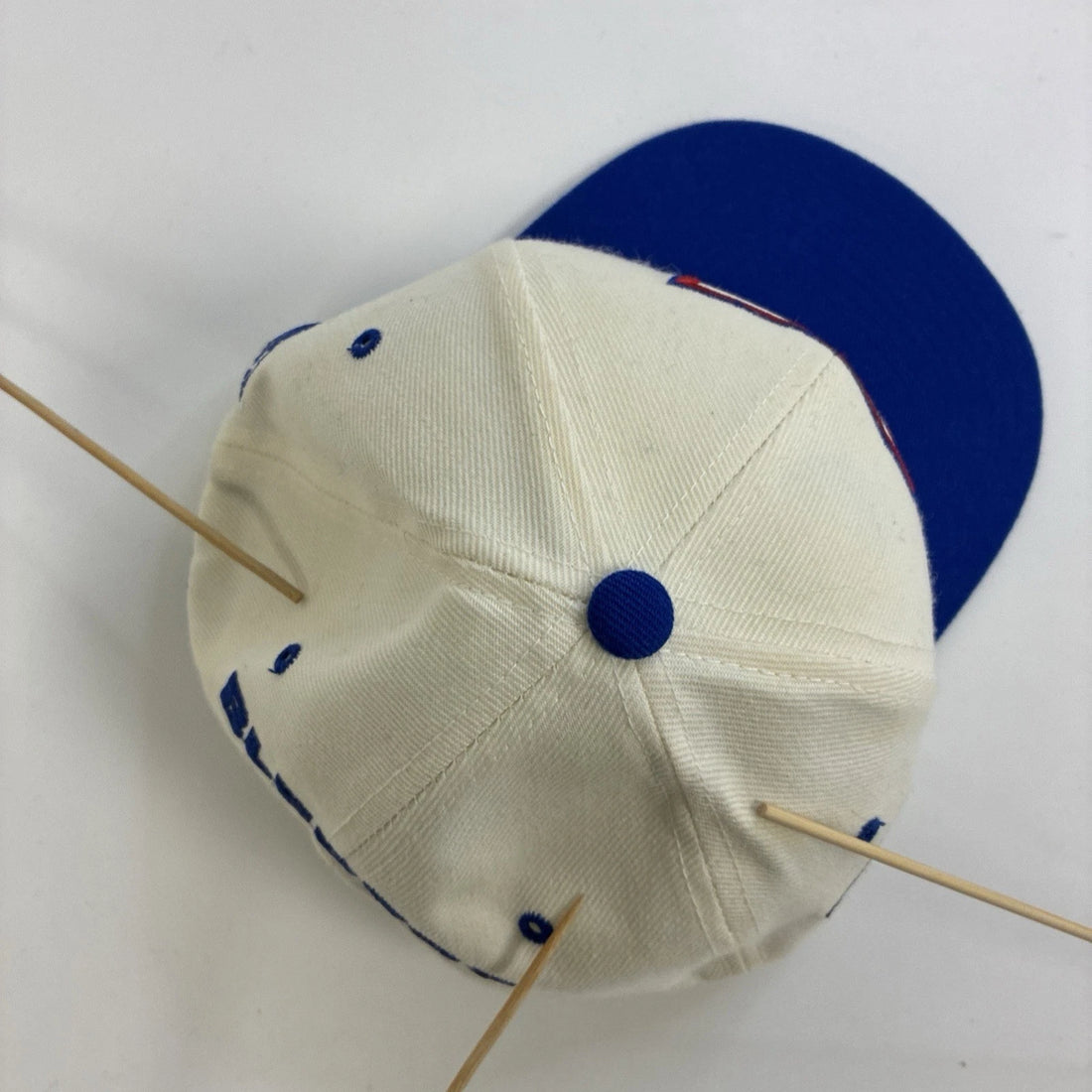 Vintage New England Patriots Drew Bledsoe AJD Wool Snapback Cap Hat OSFA NFL