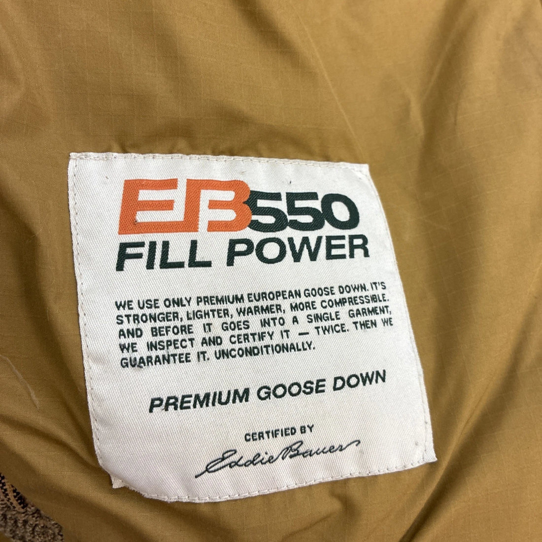 Eddie Bauer Quilted Skyliner Jacket Size XL