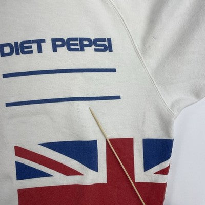 Vintage Diet Pepsi Reebok Crewneck Sweatshirt Size XL 90s