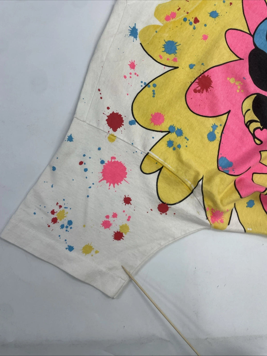 Vintage Mickey Mouse Paint Disney T-Shirt One Size Fits All Over Print
