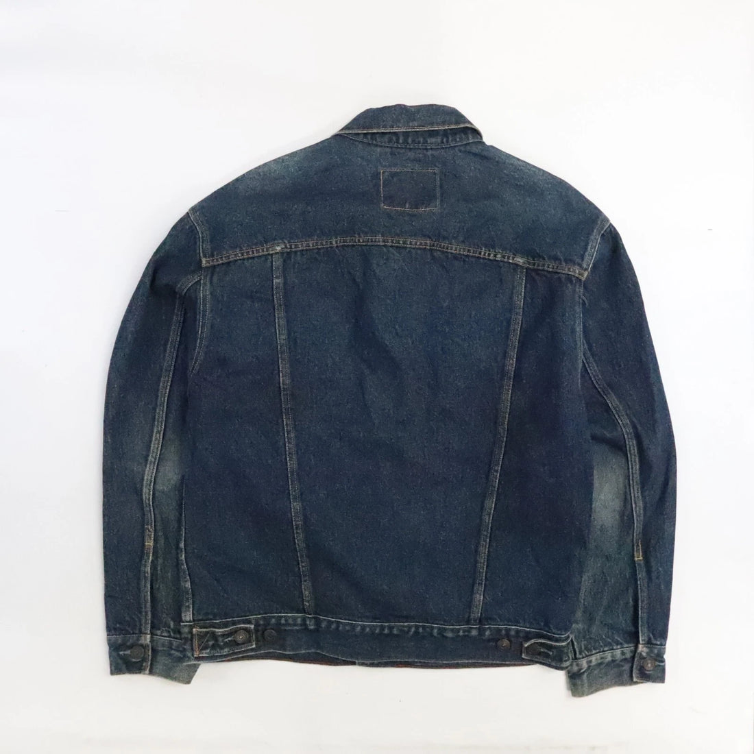 Levi Strauss & Co Signature Denim Trucker Jacket Size Medium Blue