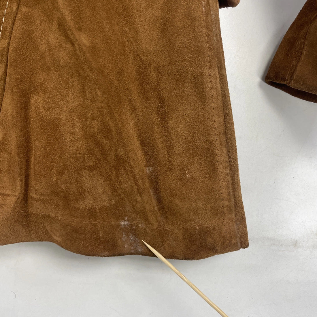 Vintage Ms. Pioneer Leather Suede Coat Jacket Womens Size 10 Western