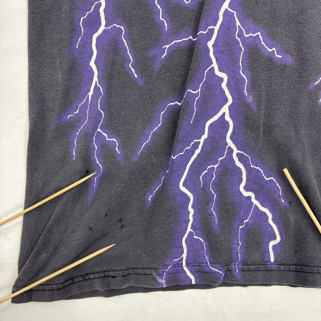 Vintage Brooks & Dunn Electric Rodeo Lightning Thunder T-Shirt Large Country 90s