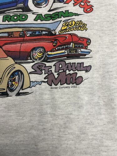 Vintage Back To The Fifties Street Rod T-Shirt Size XL 2002