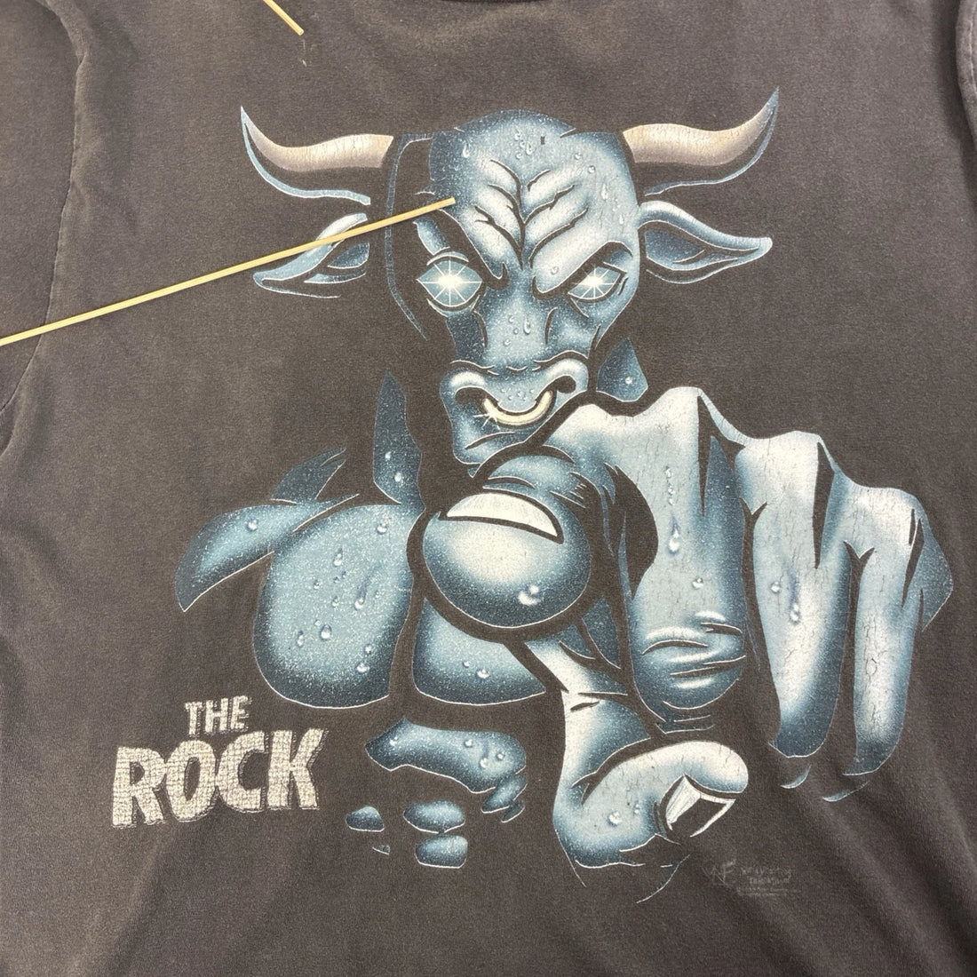 Vintage The Rock U Smell What The Rock Is Cookin Wrestling T-Shirt Size XL WWF
