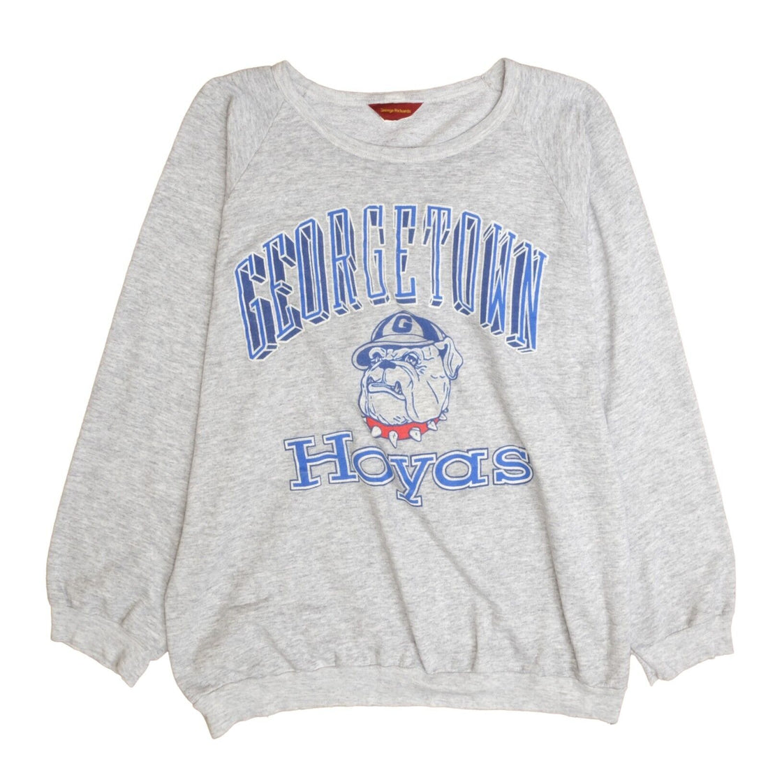 Vintage Georgetown Hoyas Sweatshirt Crewneck Size 2XL Tall 80s 90s NCAA