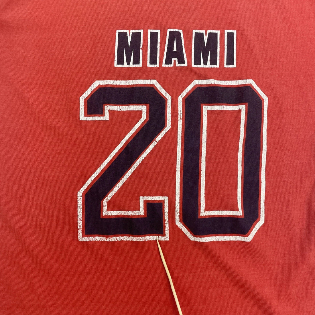 Vintage Miami Raglan T-Shirt Size Large