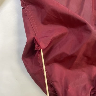 Vintage Spanjian Pasadena Minnesota Light Bomber Jacket Size 46 Burgundy 50s