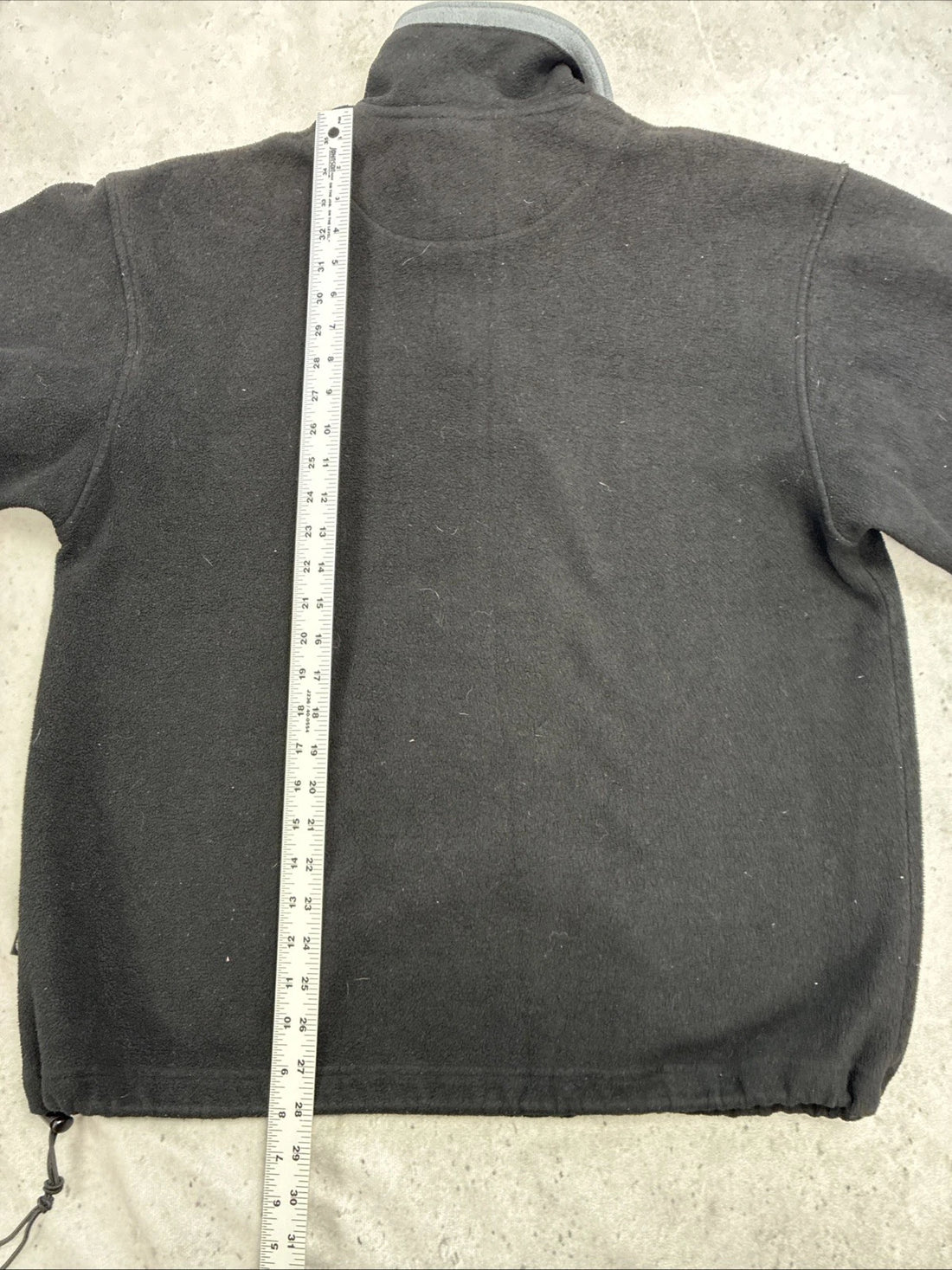 Vintage Mercedes Benz 1/4 Zip Pullover Fleece Jacket Size Large