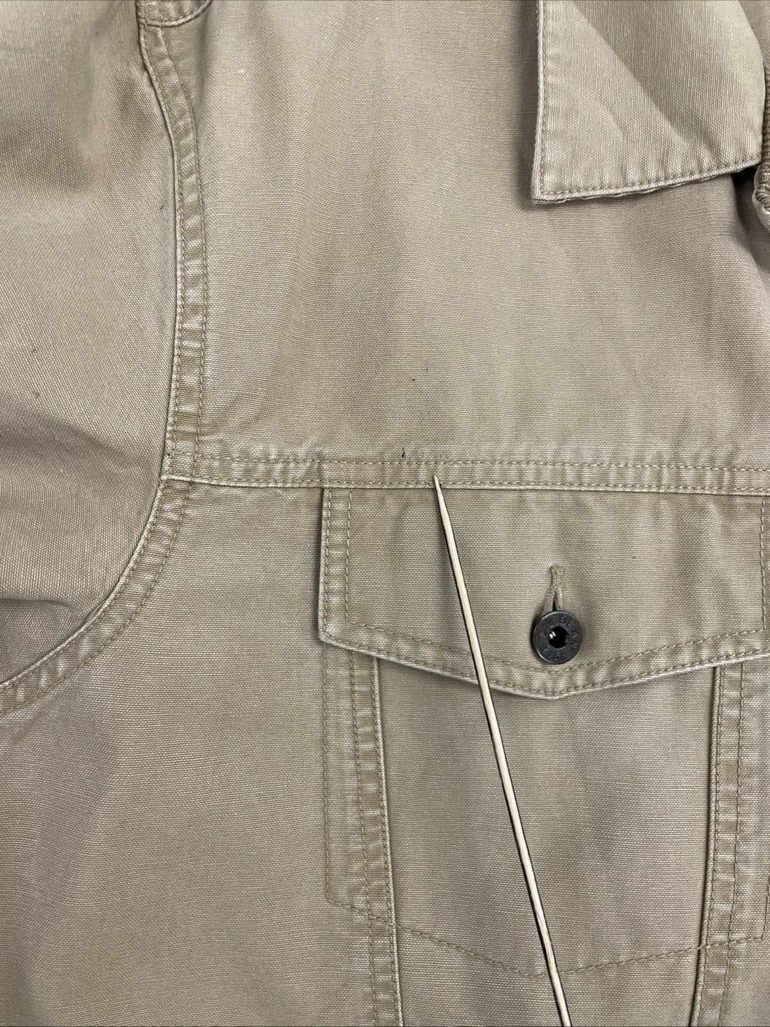 L.L. Bean Trucker Jacket Size Medium Brown