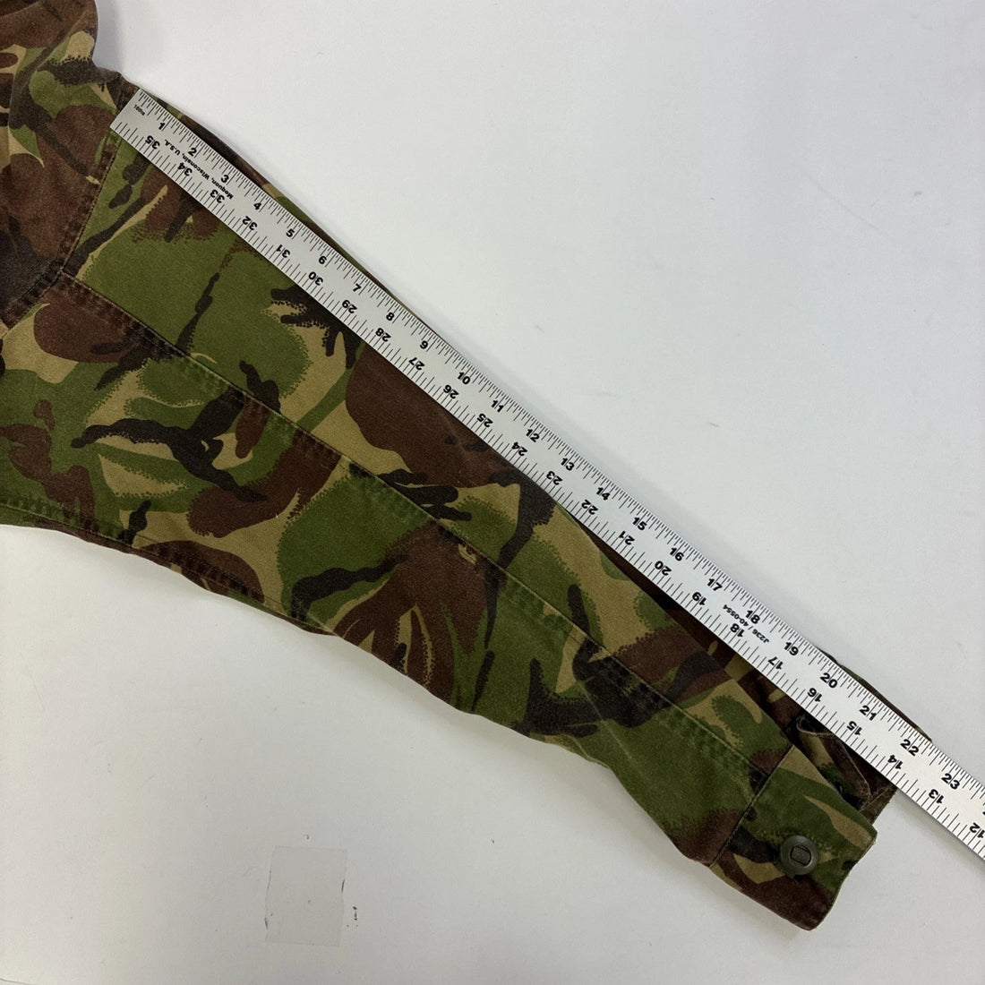 Vintage British Camo Combat Shirt Jacket Size XL