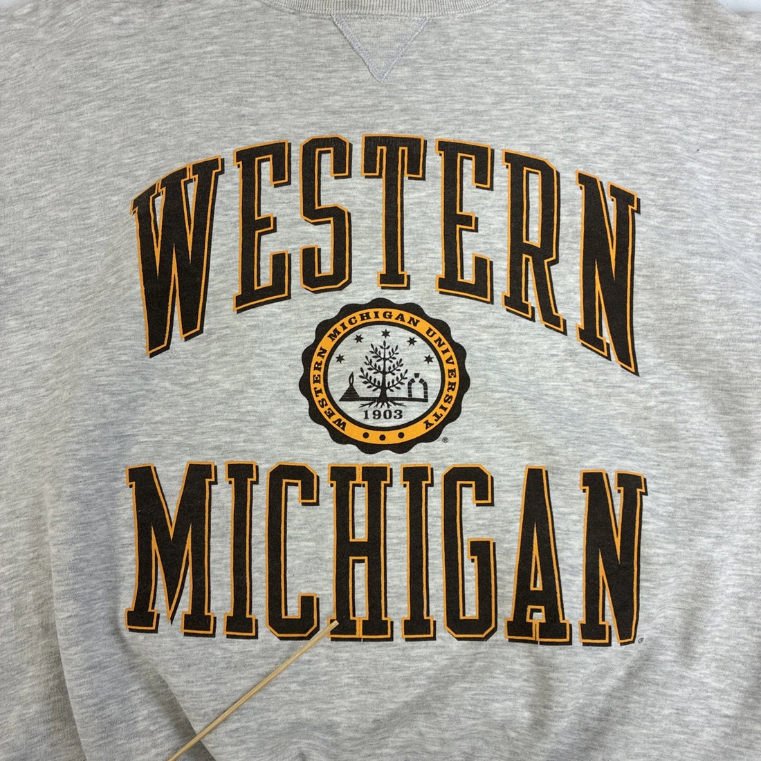 Vintage Western Michigan Crewneck Sweatshirt Size Large NCAA