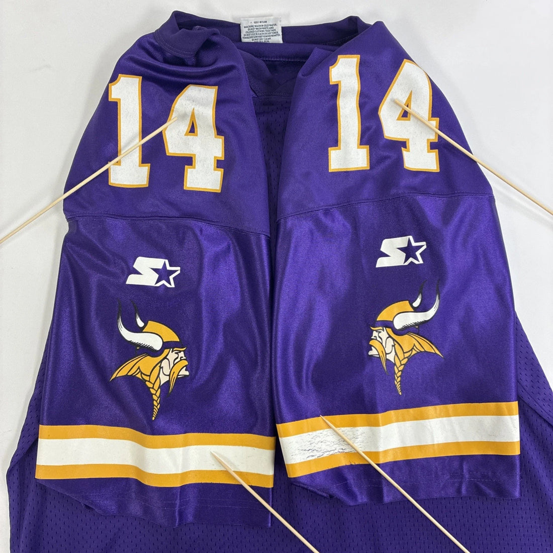 Vintage Minnesota Vikings Brad Johnson Starter Jersey Size 48 NFL