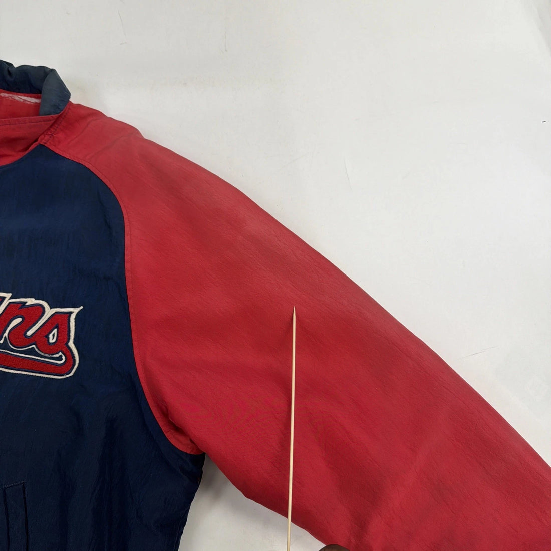 Vintage Cleveland Indians Starter Jacket Size 2XL Diamond Collection MLB