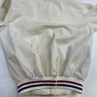 Vintage Adidas Trefoil Bomber Jacket Size Large 70s 80s