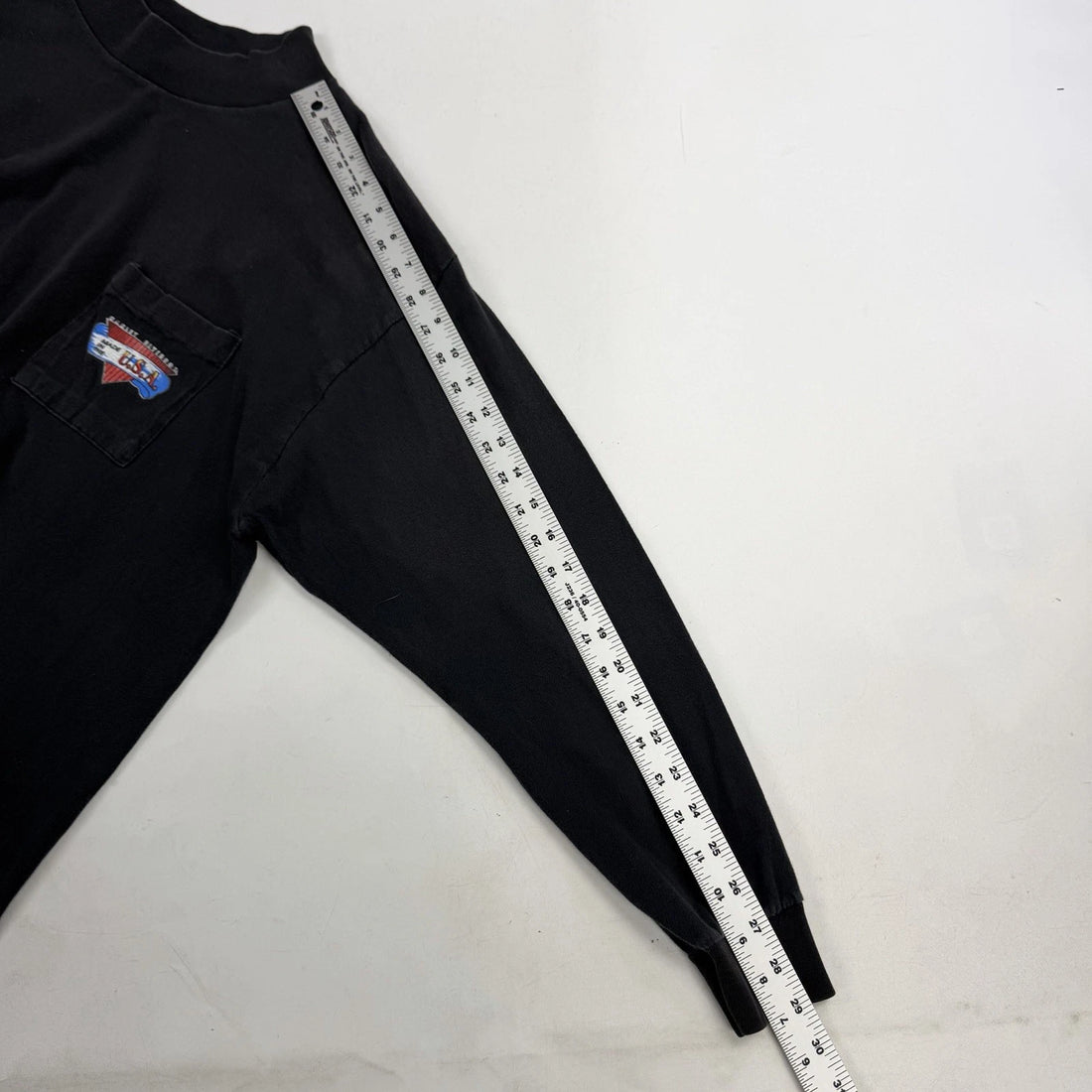 Vintage Harley Davidson City Heat Long Sleeve Pocket T-Shirt Size XL 90s