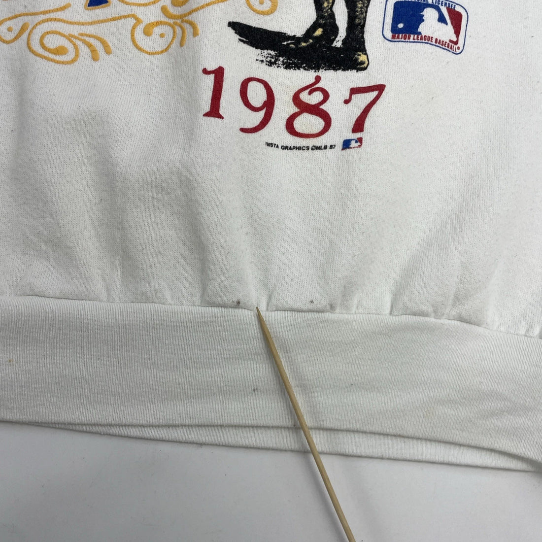 Vintage Minnesota Twins World Series Champs Sweatshirt Large 1987 MLB