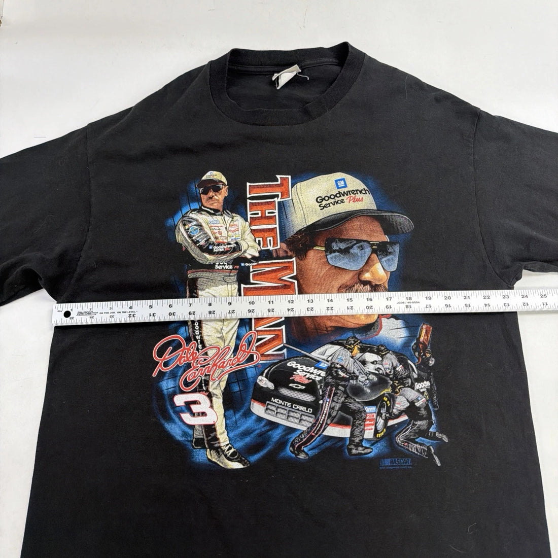 Vintage Dale Earnhardt The Man Racing T-Shirt Size XL NASCAR