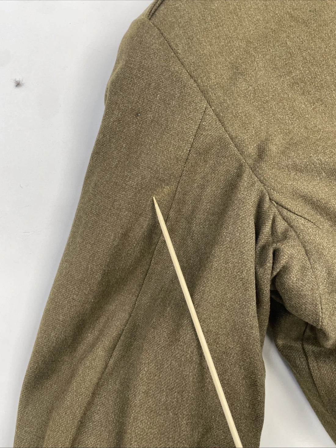 Vintage Military Army Wool Coat Jacket Size 34R O.D. Jules Segal & Co. 1946 40s