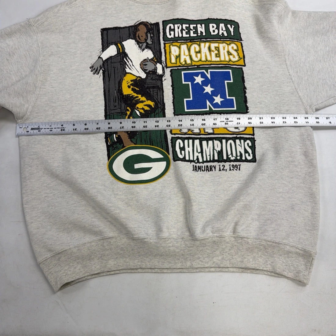 Vintage Green Bay Packers Starter Sweatshirt Crewneck Size XL 1997 90s NFL