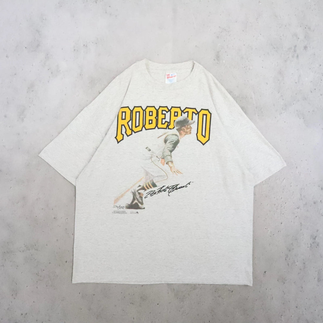 Vintage Pittsburgh Pirates Roberto Clemente T-Shirt 2XL MLB