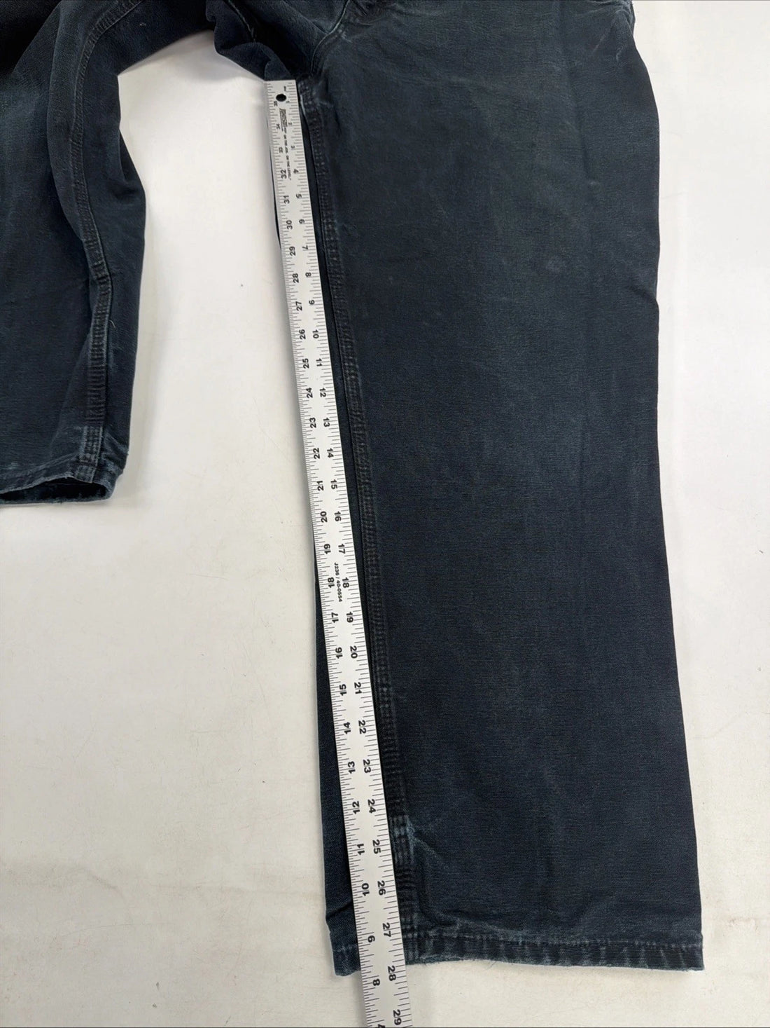 Carhartt Canvas Carpenter Work Pants Size 38 X 30 Black
