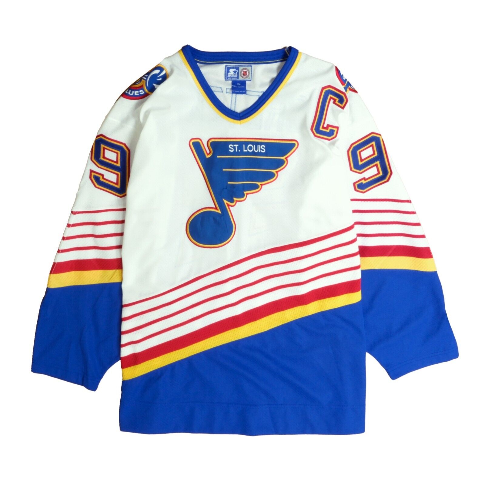 Wayne Gretzky Vintage St Louis Blues CCM Replica Hockey Jersey (L)