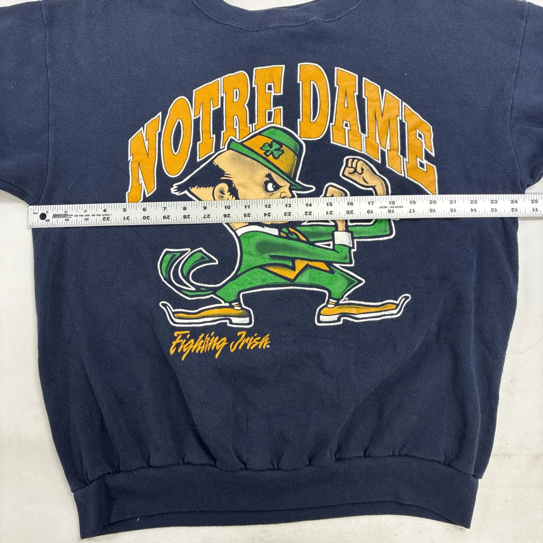 Vintage Notre Dame Fighting Irish Crewneck Sweatshirt Size 2XL NCAA