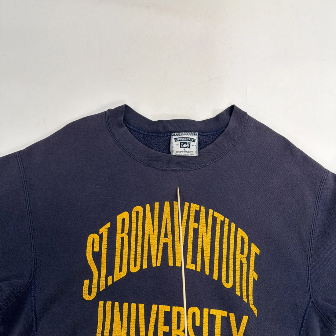 Vintage St. Bonaventure University Crewneck Sweatshirt Size Large